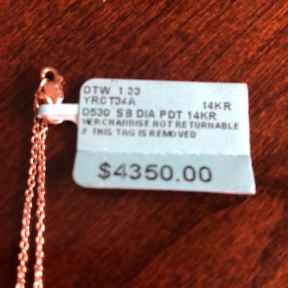 Le Vian White and Chocolate ® Diamond Pendant - Picture 2 of 6